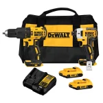 Taladro + Atornillador de Impacto 20V DEWALT DCK223D2-B2