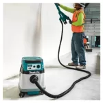 Aspiradora de Polvo 18V+18V (36V) AWS (BLUETOOTH) 15L filtro HEPA MAKITA DVC154LZ - Imagen 2