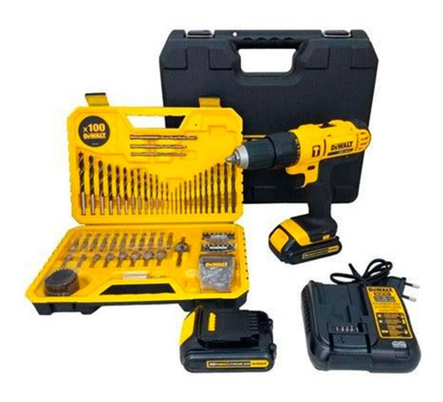 D_784197-MPE46357677135_062021-O-1 Taladro DCD776C2 + Maleta 100 Piezas DEWALT DCD776S2A-B2 - Imagen 1