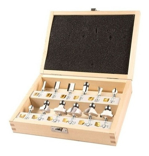 D_795082-MPE45774527054_042021-O-1 Juego De Fresas Encastre 1/4 12pcs MAKITA D-53584 - Imagen 1