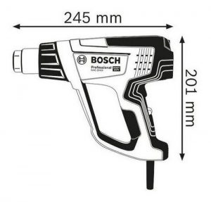 Pistola de Calor 630ºC 2000W BOSCH GHG 20-63 - Imagen 3