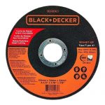 Disco de Corte Inox 4-1/2 X 1/16 BLACK + DECKER Bd8063
