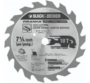 Disco Piraña 7 -1/4 X 18d BLACK + DECKER 77-717 Ps