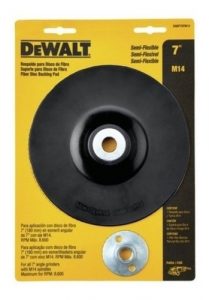 Plato De Goma 7 Semi-flexible M14 DEWALT Dabp7sfm14