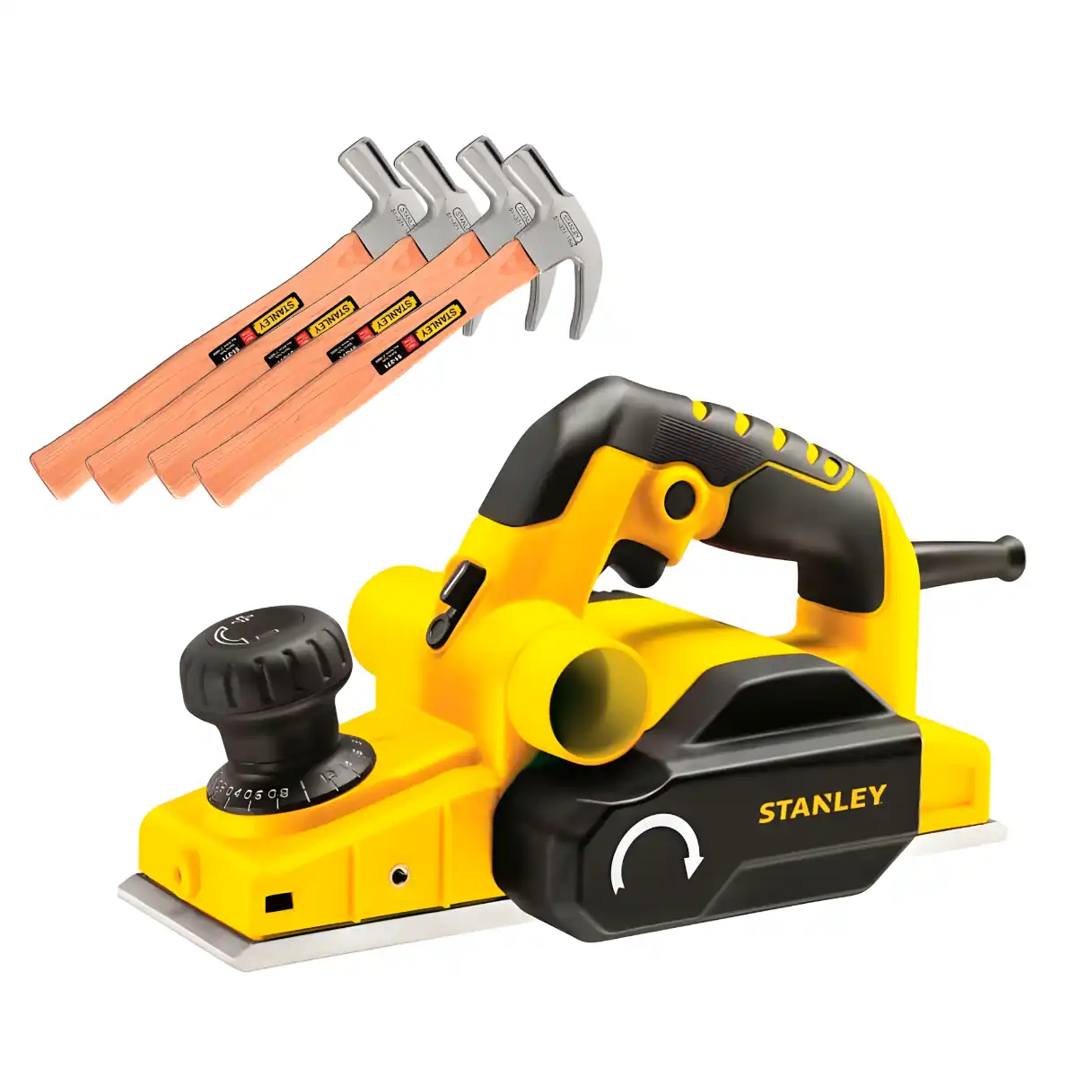 STPP7502-K1 (1) Cepillo de Madera 82 MM 750W + 4 Martillos STANLEY STPP7502-K1 - Imagen 1