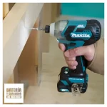 Atornillador de Impacto 1/4" 12V Baretool MAKITA TD111DZ - Imagen 6