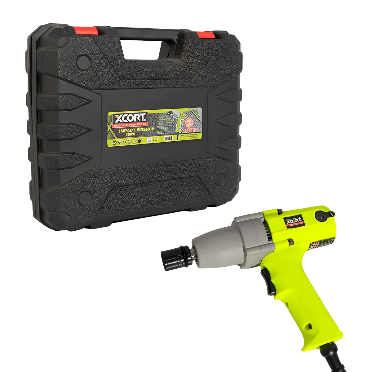 XPB01-12 (1) Llave de Impacto Eléctrica 300W 188Nm XCORT XPB01-12 - Imagen 1