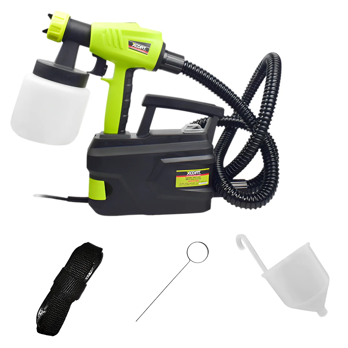 XQP04-550 HVLP (1) Pistola Compresora de Pintar 550W 800ML XCORT XQP04-550 HVLP - Imagen 1