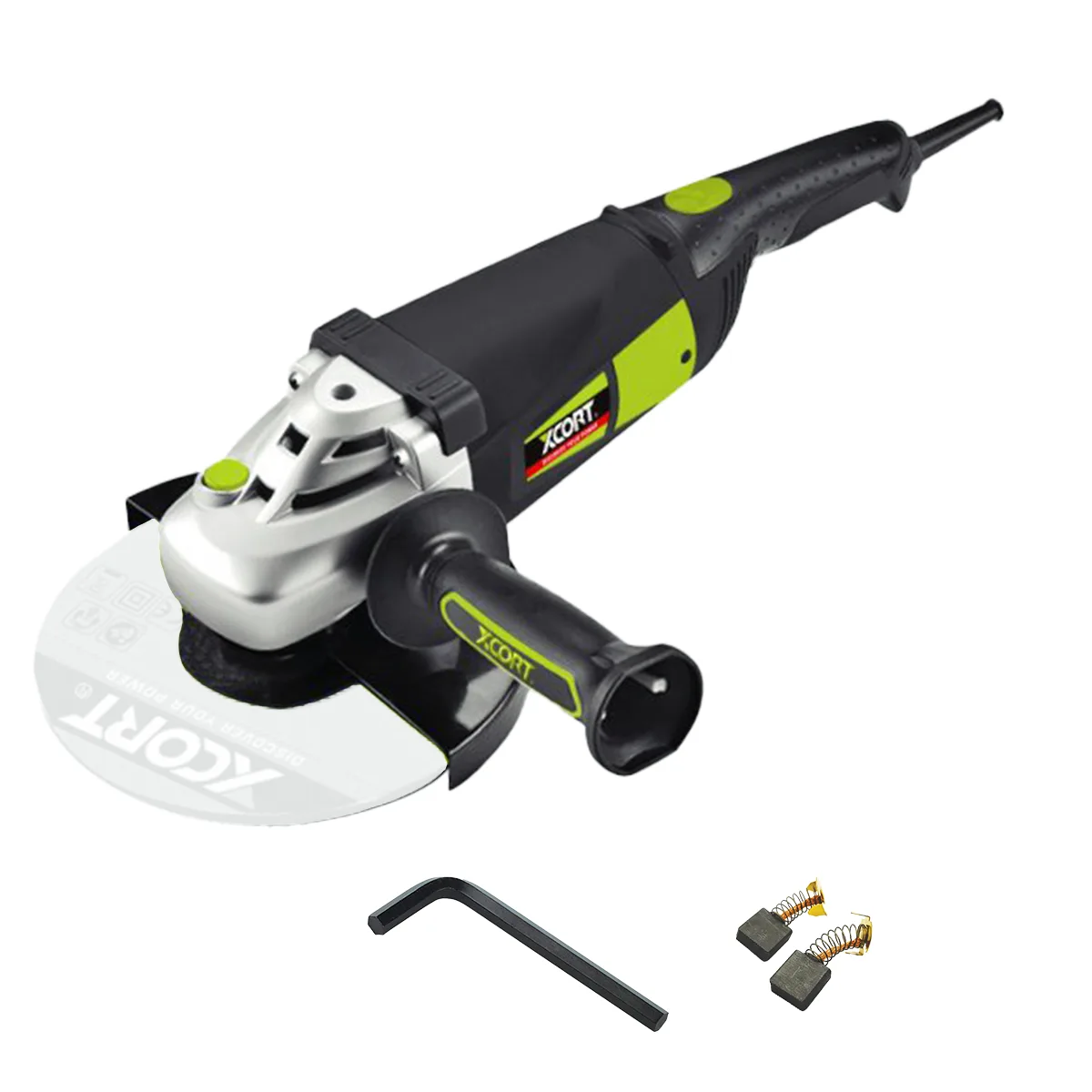 XSM04-180 (1) Amoladora Angular 7" (180MM) 2450W XCORT XSM04-180 - Imagen 1