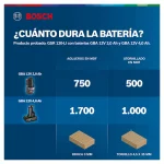 Taladro Atornillador 3/8" 12V + 1 Bat. 2Ah + Cargador + Maleta BOSCH GSR 120-Li - Imagen 9