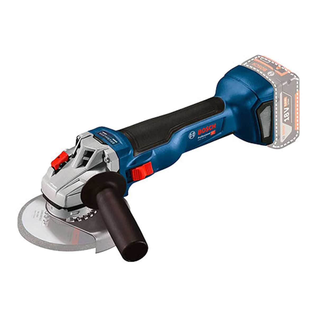 0601.9J4.0E0-000.jpg Esmeril Angular 5" 18V 9000RPM Baretool BOSCH GWS 18V-10 - Imagen 1
