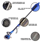 Lijadora Telescópica Brushless de Pared y Techo 1600W SAIYAN F240HD - Imagen 2