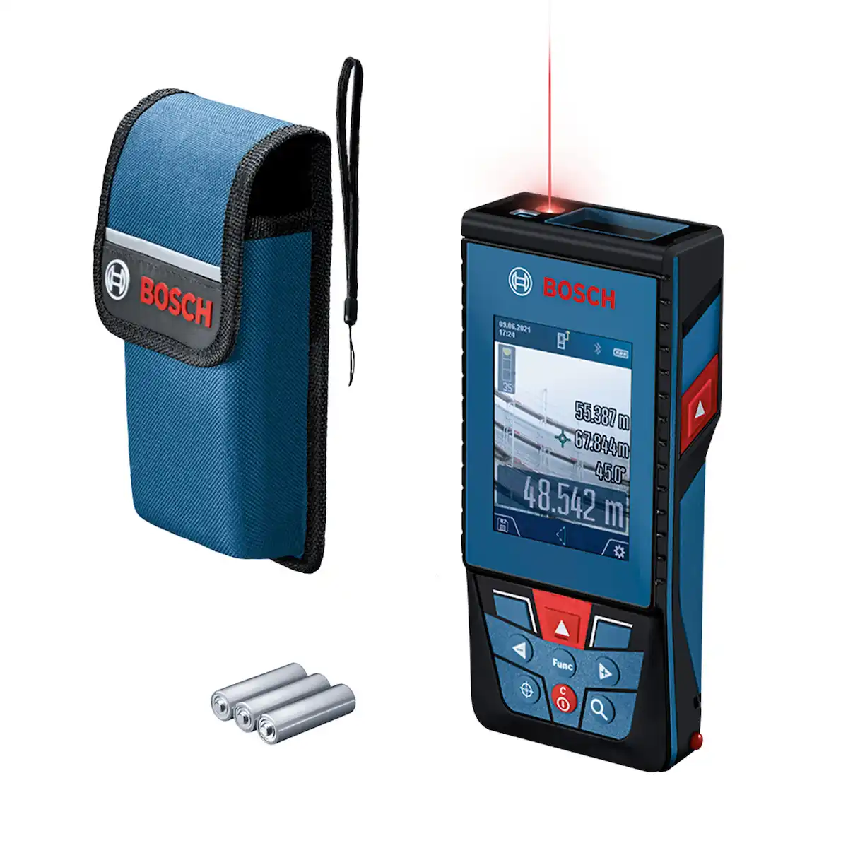 0601.072.Y00-000 (1) Medidor de Distancia Láser Bluetooth 100 metros BOSCH GLM 100-25 C - Imagen 1