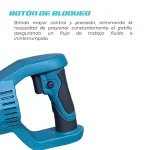 Vibradora de Concreto 1800W + Manguera 3 Metros SAIYAN VC3456HD3M - Imagen 2