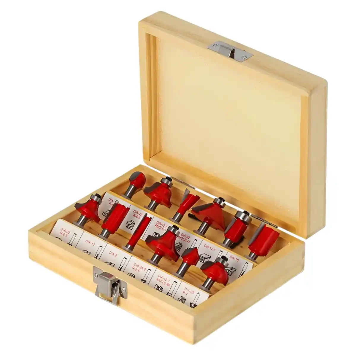 XRBS12635 (1) Set de 12 Fresas para Fresadora 1/4" XCORT XRBS12635 - Imagen 1