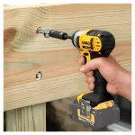 Taladro Percutor 1/2" + Atornillador de Impacto 1/4" 20V DCK222D2-B2 + Set de 100 Pzas DEWALT DT71563-QZ - Imagen 10